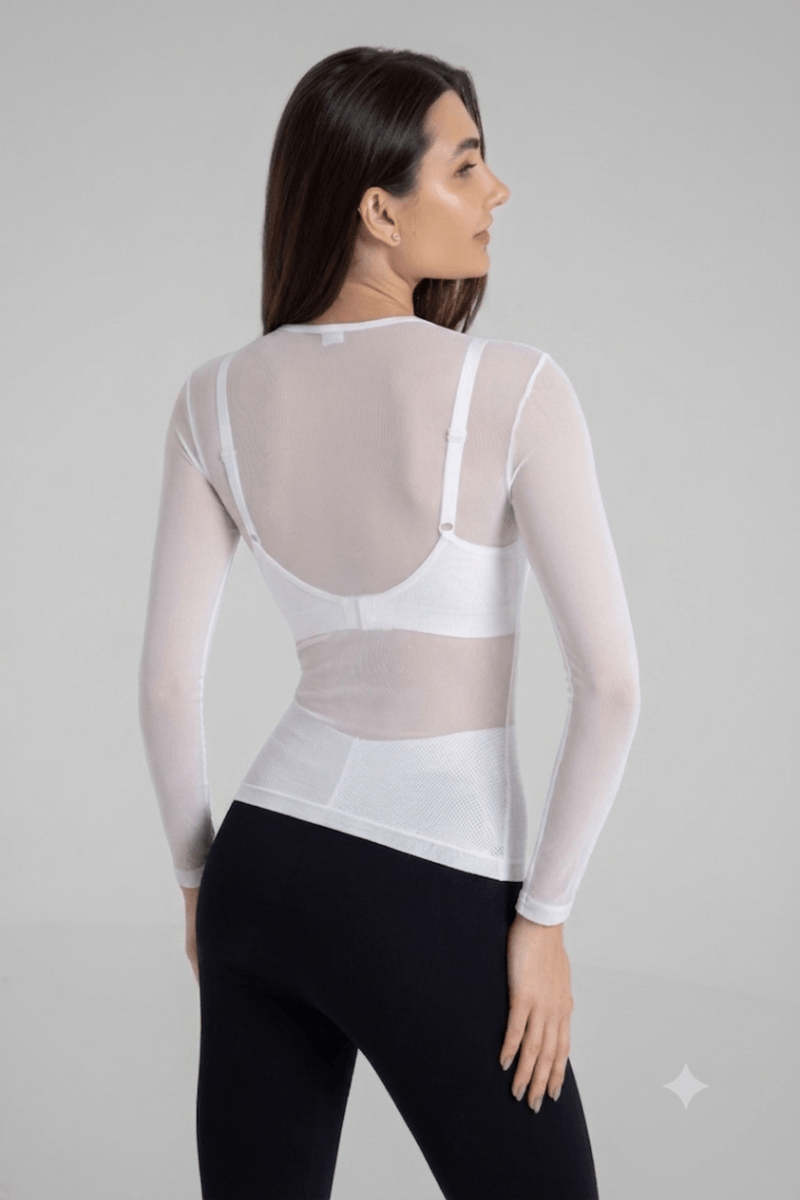Camiseta Segunda Pele Feminina Adulto Manga Longa Trifil